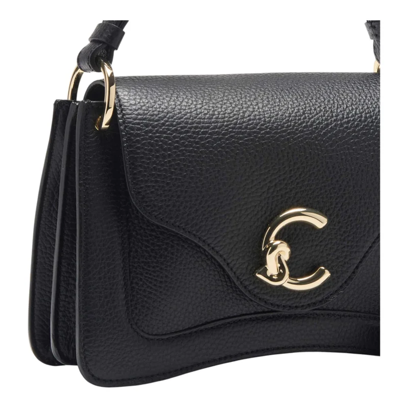 COCCINELLE Black C-Me Top Handle Bag Small for Women | Best Price UAE